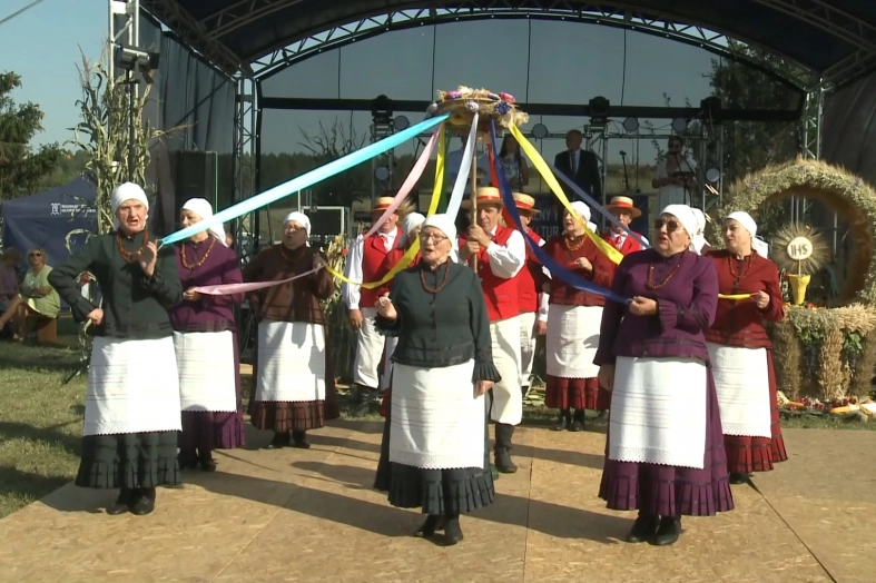 Dożynki gminne w Ławkach